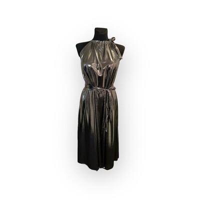 Designer Kleid ALRI By Natia, One Size. Made In Georgia. 50% Polyester, 40% Viskose, 10% Elasthan