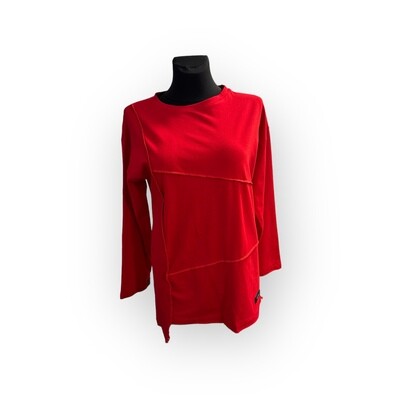 Roter Pullover Von Xatko. Made In Georgia. One Size. 100%  Baumwolle .