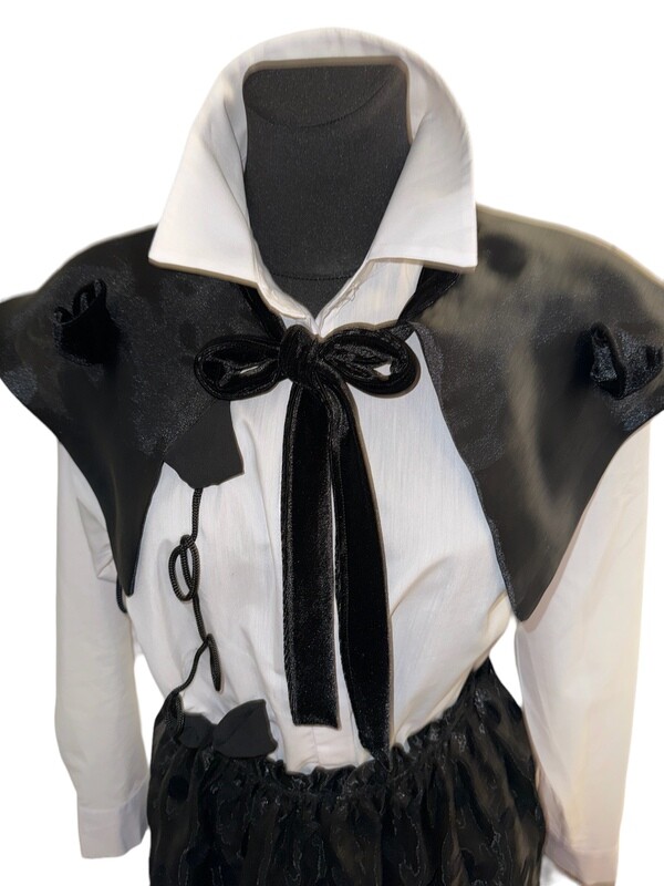 Kragen aus Organza,   ALRI by Katrin