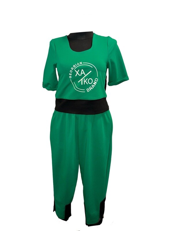 Sommerset: T-shirt + Hose. Größe XS-S. Xatko. Made in Georgia.