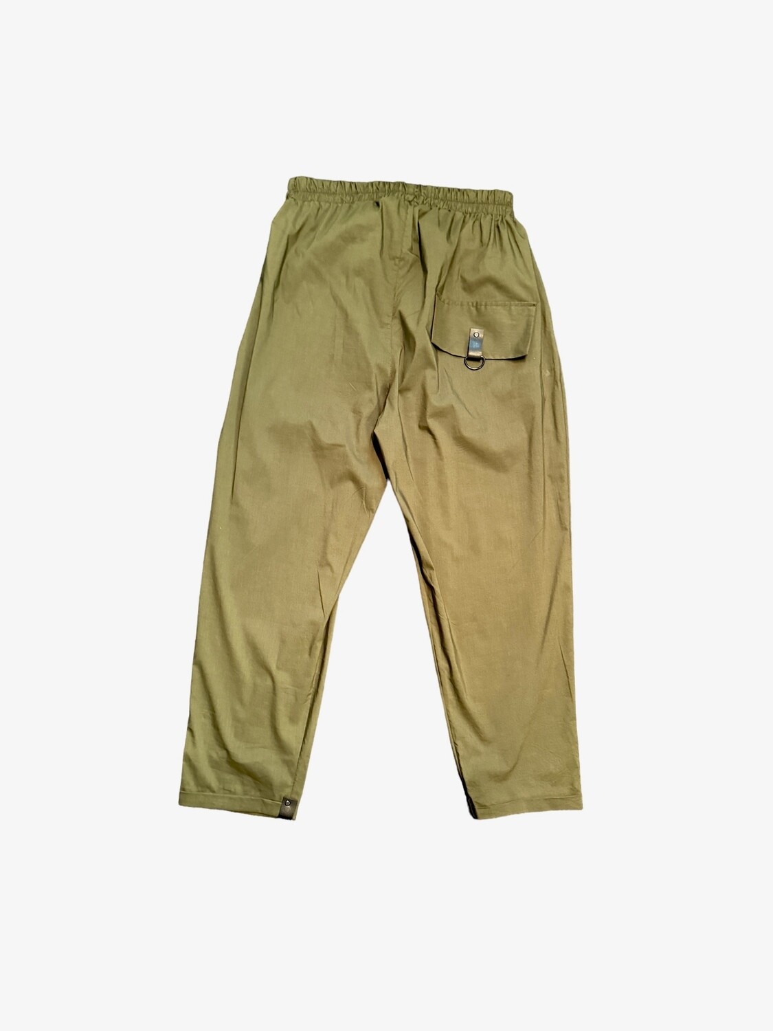 Hose grün, Modehaus Xatko, made in Georgia, Gr. S-M, 100%  leichte dünne Baumwolle.