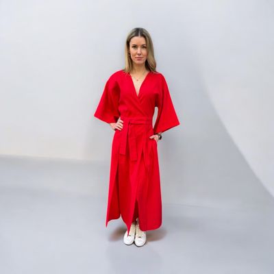 Kleid aus Wildseide. ALRI by NO ONE. Made in Georgia. One size (S-L)