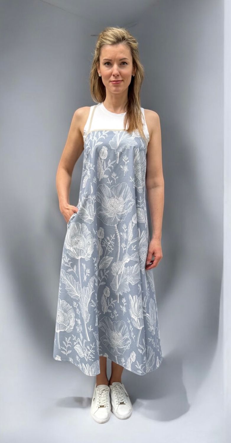 Sommerkleid ALRI by Baveyan, made in Armenia, 100% Bio-Baumwolle (Popeline)