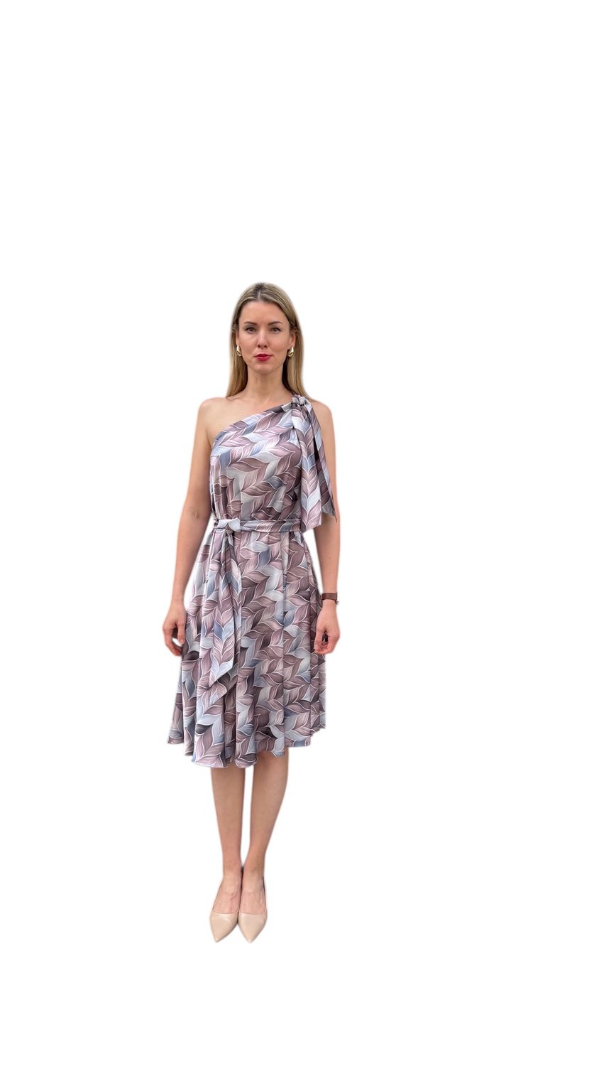 Kleid Kleopatra, ALRI by Katrin, beige, one size, 100% Seide, made in Georgia