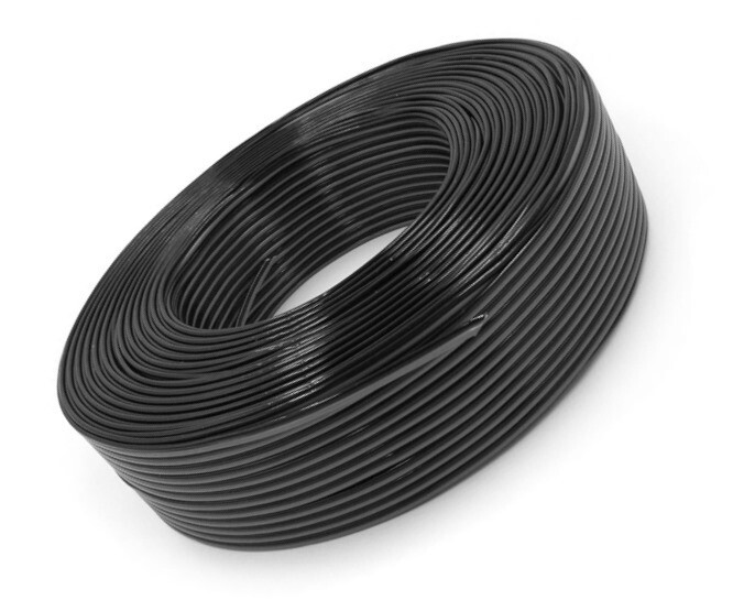 Multistranded black PVC Antenna wire 100M (price per meter)