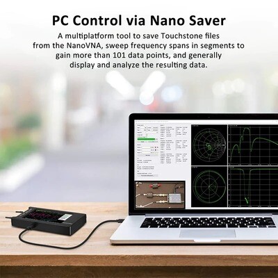 Bigger Screen - Nanovna-F4 VNA HF VHF UHF UV 4-Inch LCD Vector Network Analyzer