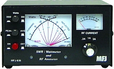 MFJ-836H Wattmeter and RF Watt meter