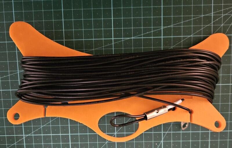 Wire winder with approx 20m wire