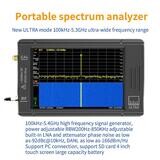 TinySA ULTRA = Spectrum Analyzer TinySA ULTRA 100k-5.3GHz RF Signal Generator Handheld with 4inch Display