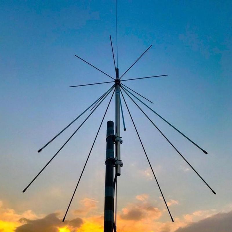 Discone Antenna wide band receiver antenna for SDR radio