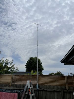 Bombastik short home Antenna Vertical 10-15-20-40m
