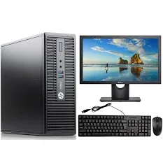 HP ProDesk 600 G1 SFF Desktop PC – i5 – 12GB RAM –256SSD - 500GB HDD – Win11Pro