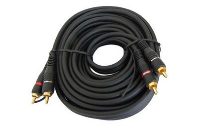 Geeko 2 X RCA Male to Male Audio Cable With