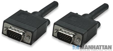 Manhattan SVGA Monitor Cable HD15M