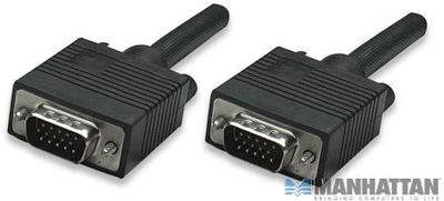 Manhattan SVGA Monitor Cable HD15M