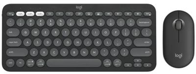Logitech Pebble 2 Keyboard &amp; Mouse Combo - Black