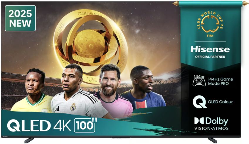 Hisense 100Q7Q 100 Inch LED 144Hz VRR QLED Gaming