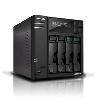 Asustor Lockerstor 4 Gen2 4 Bay NAS No Hard Drive