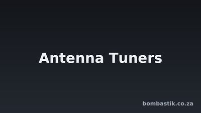 Antenna Tuners