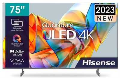 Hisense 75 Inch 4K ULED Quantum UHD VIDAA Smart