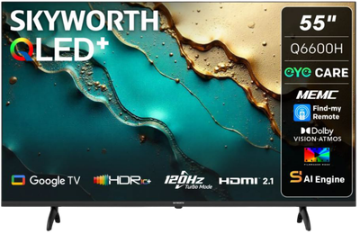 Skyworth 55-Inch QLED Google LED TV