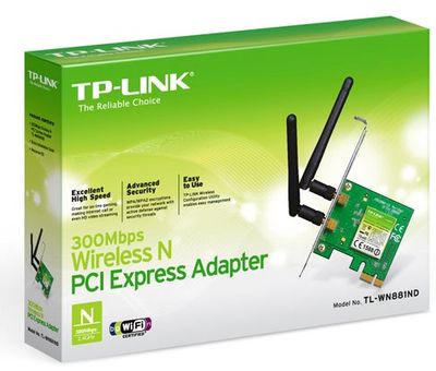 TP-link 300MBPS Wireless N PCIE Express Adapter