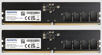 Adata Premier Value 16GB x2 Kit (32Gb) DDR5-5600MT/s Desktop Memory