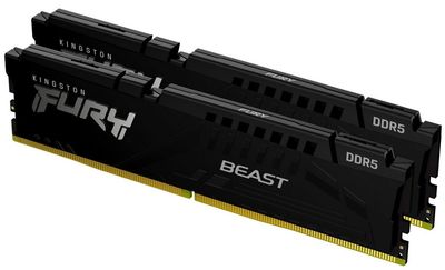 Kingston Fury Beast 16GB x2 Kit (32Gb) DDR5-5\6800MT/s Desktop Memory