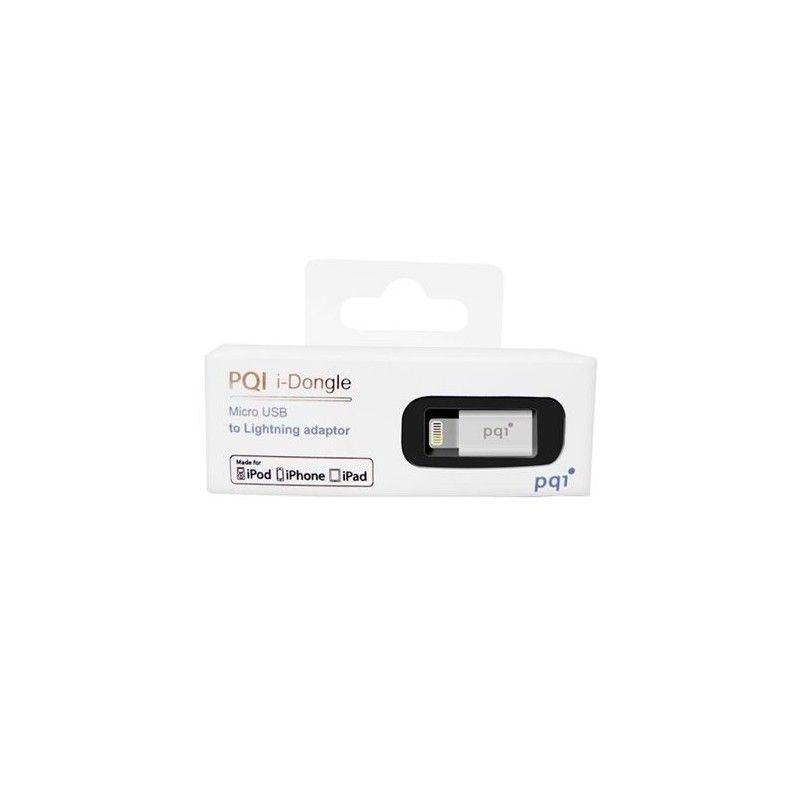 ​Pqi iDongle White - micro-usb to Lightning adapter