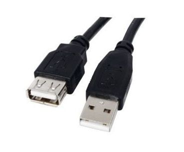 USB 2.0 2m extension cable (Type A Male - Female)