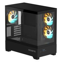 ​Gigabyte C201P Windowed Black micro-ATX Panoramic Case