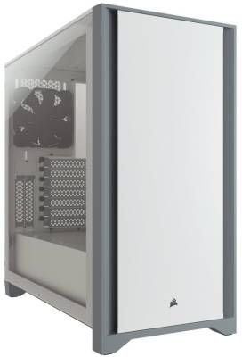 Corsair carbide series 4000D Windowed White + grey Mid Tower Case
