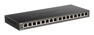 D-Link GigaExpress DGS-1016S - 16 port 10/100/1000 gigabit un-managed switch
