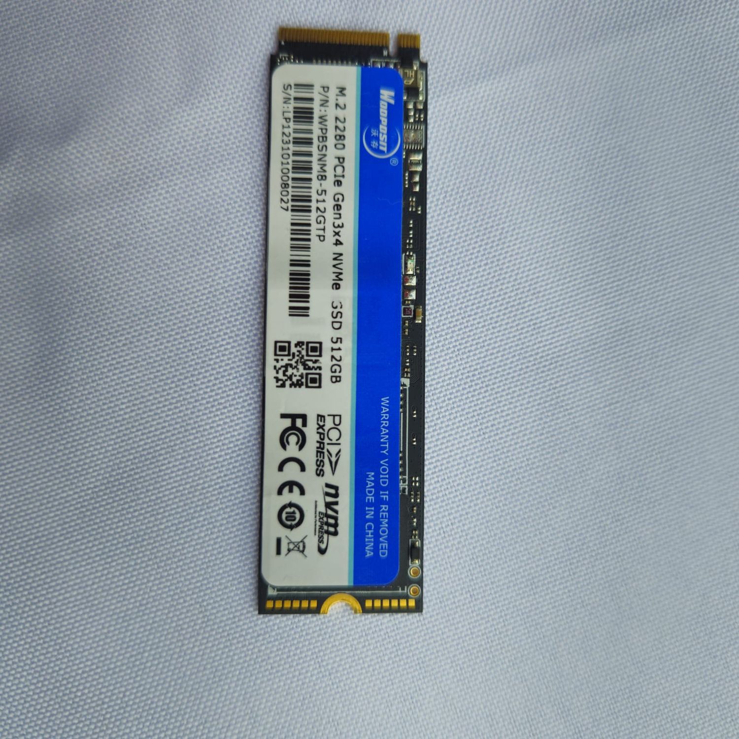 Wooposit 512gb m.2 NVMe SSD