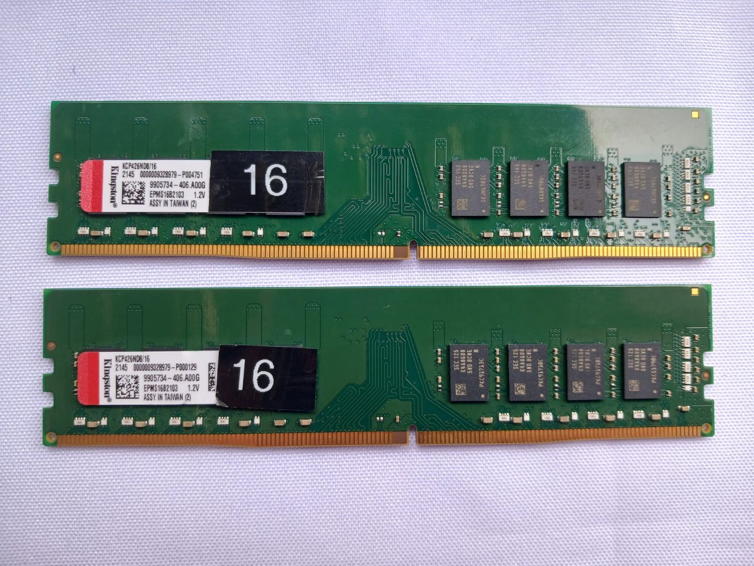 SPECIAL=Kingston x2 16Gb DDR4 2666mhz