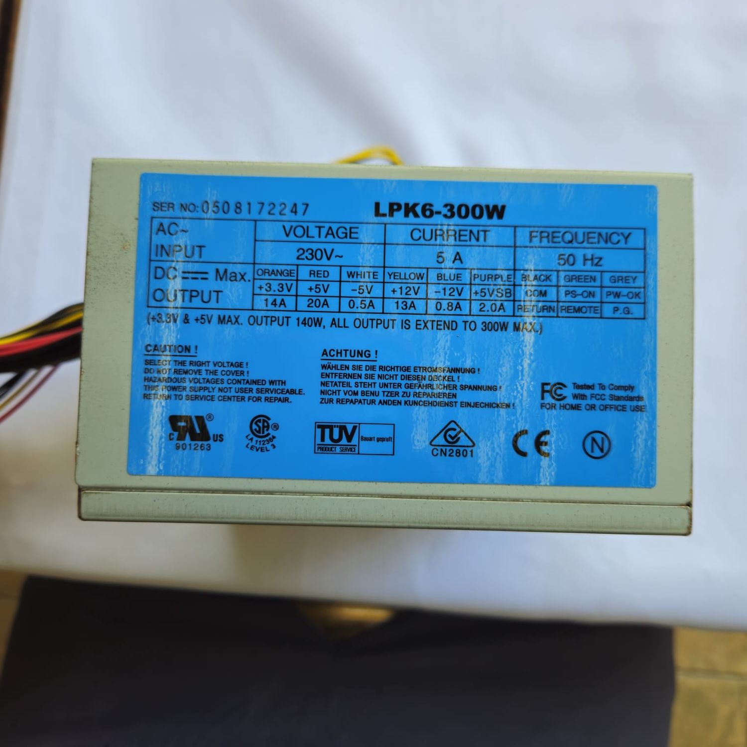 SPECIAL=300W pc power supply