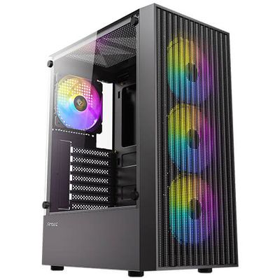 Antec AX27 RGB ELITE ATX Gaming Chassis - Black