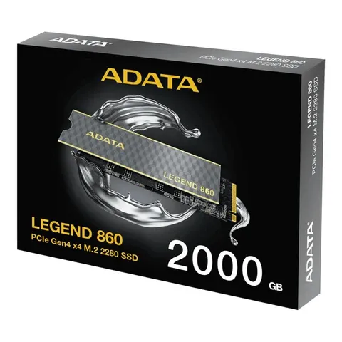 ADATA LEGEND 860 2TB PCIe Gen4 x4 M.2 2280 Solid State Drive