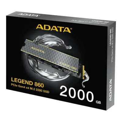 ADATA LEGEND 860 2TB PCIe Gen4 x4 M.2 2280 Solid State Drive