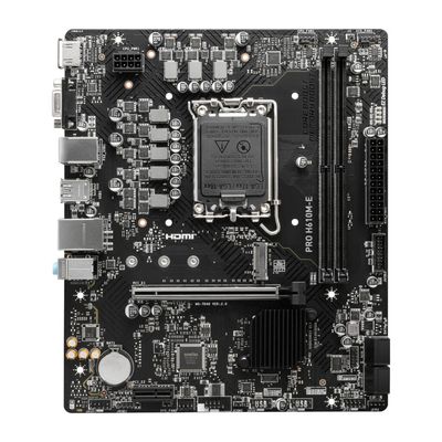 MSI PRO H610M-E Intel LGA1700 DDR5 M-ATX Motherboard