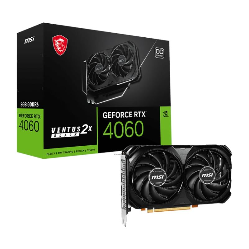 GeForce RTX™ 4060 VENTUS 2X BLACK 8G OC