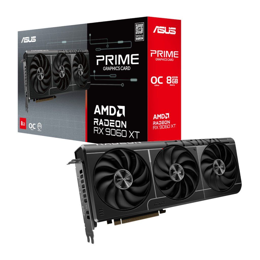 (CHECK PRICE) ASUS Prime Radeon™ RX 9060 XT 8GB GDDR6 OC Edition Graphics Card