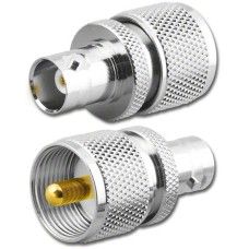 UHF M to BNC F Adapter
