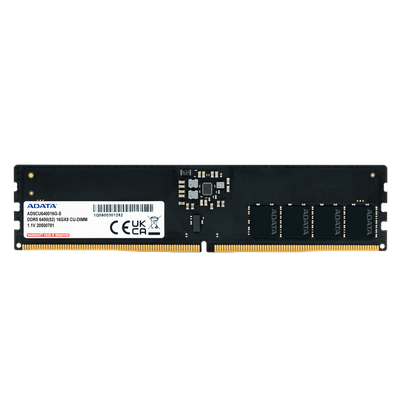 Adata Premier Value 16GB DDR5-6400MT/s Desktop Memory