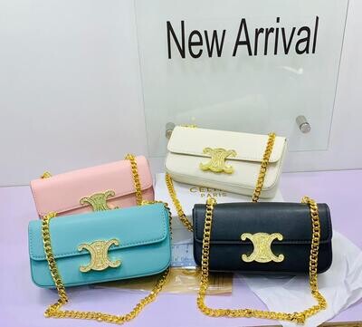 CELINE CHAIN SHOULDER BAG