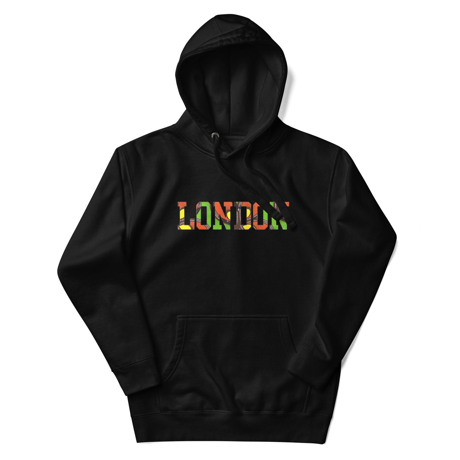 London Hoodie in Black