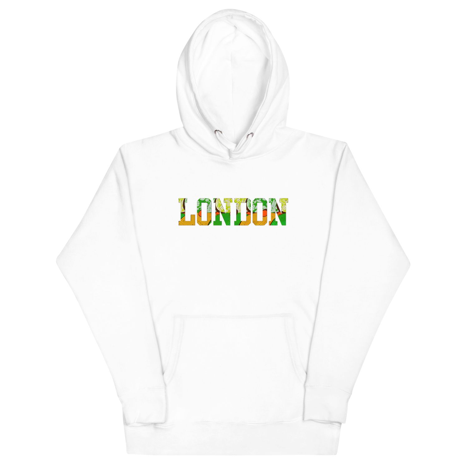 London Hoodie in White