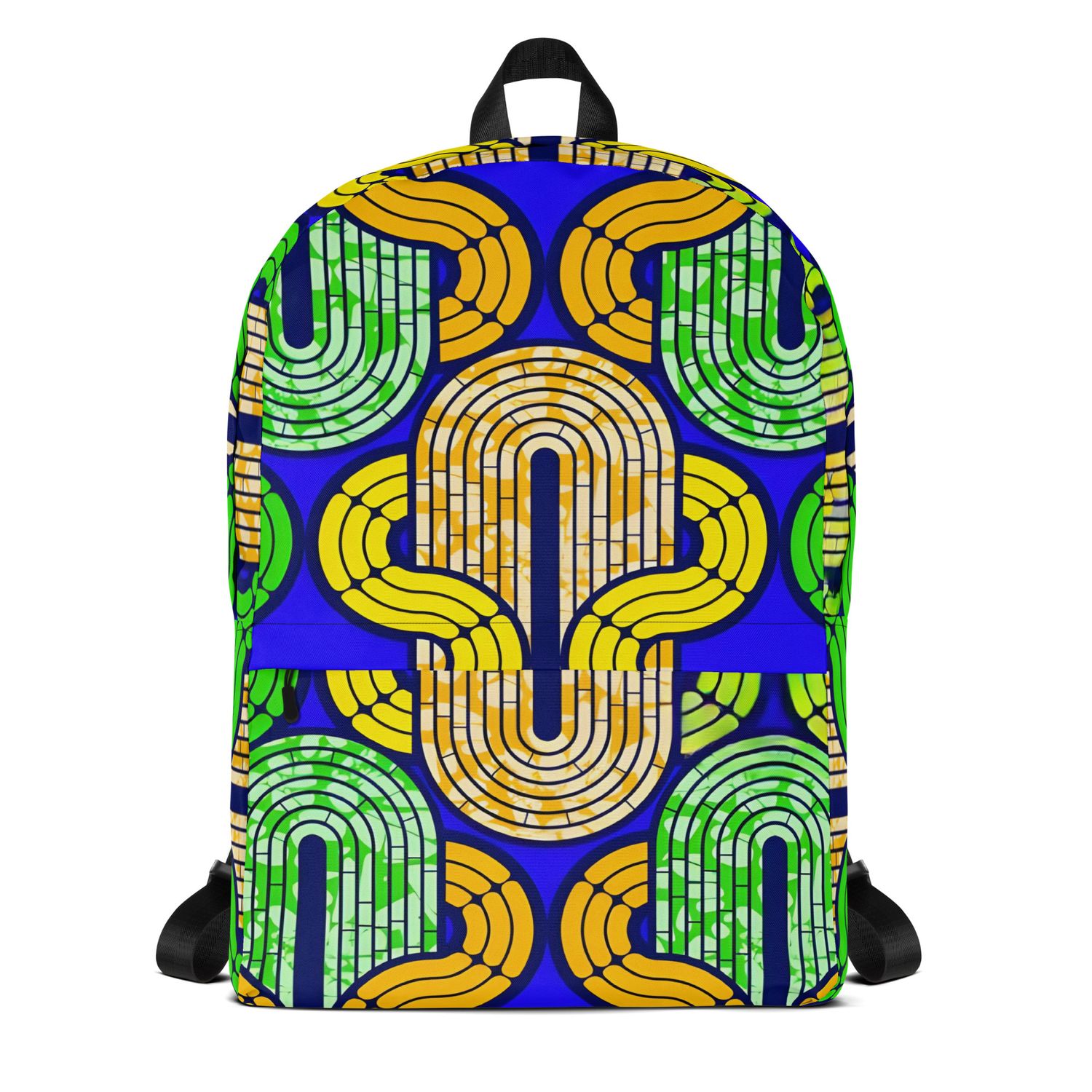 My Europe is Black Backpack in Blue