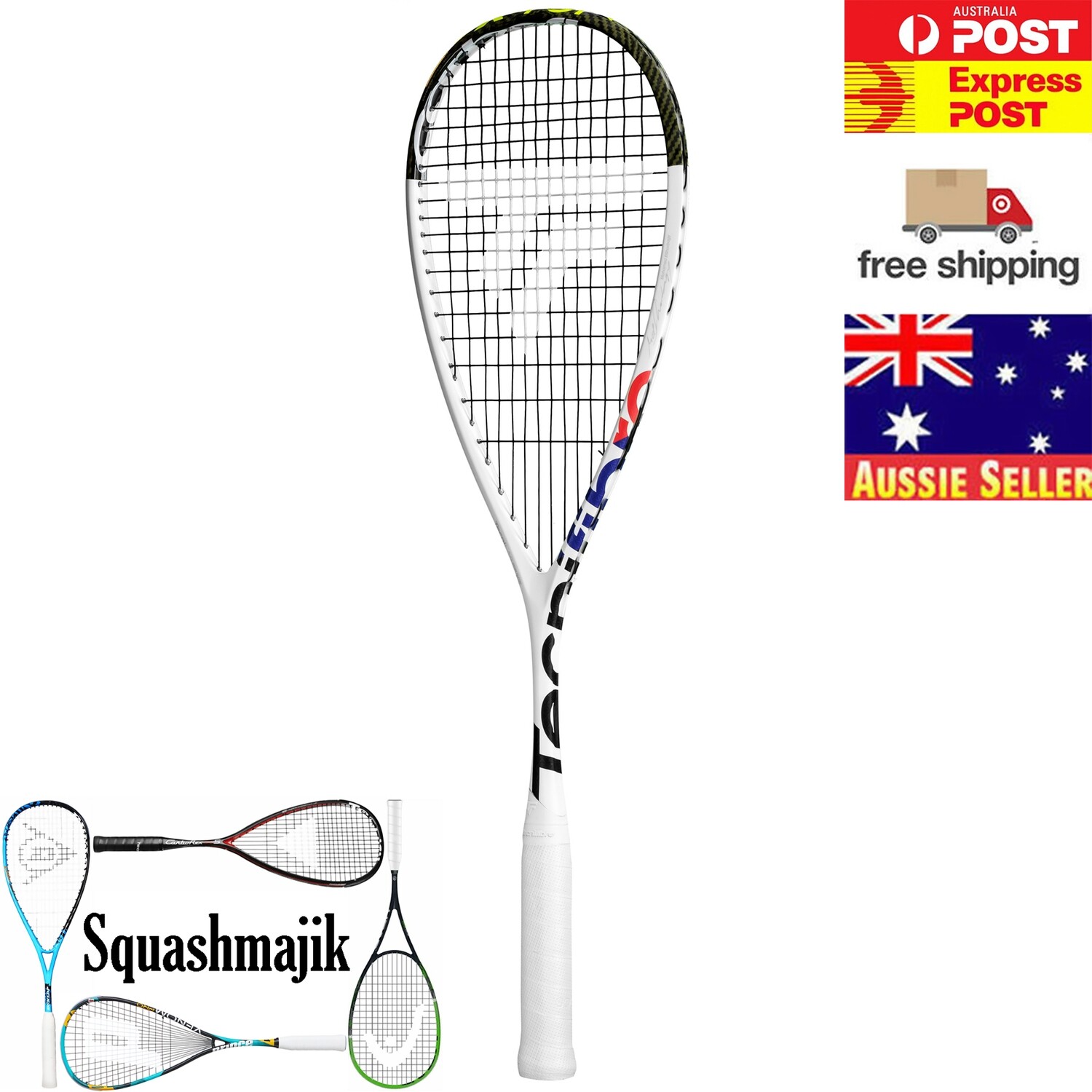 Tecnifibre Carboflex 125 X-Top - Mohammed El Shorbagy