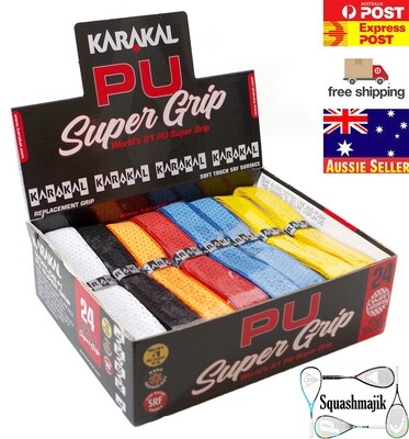 Karakal PU Super Grip AIR - Box of 24 - Assorted Colours
